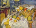 Stillleben mit Korb Paul Cezanne